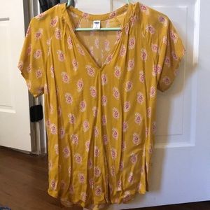 Mustard blouse